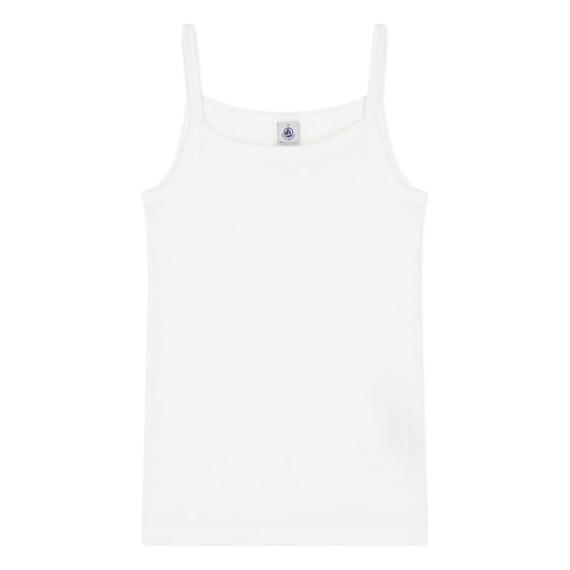 Petit Bateau - Cocotte organic cotton tank top | White