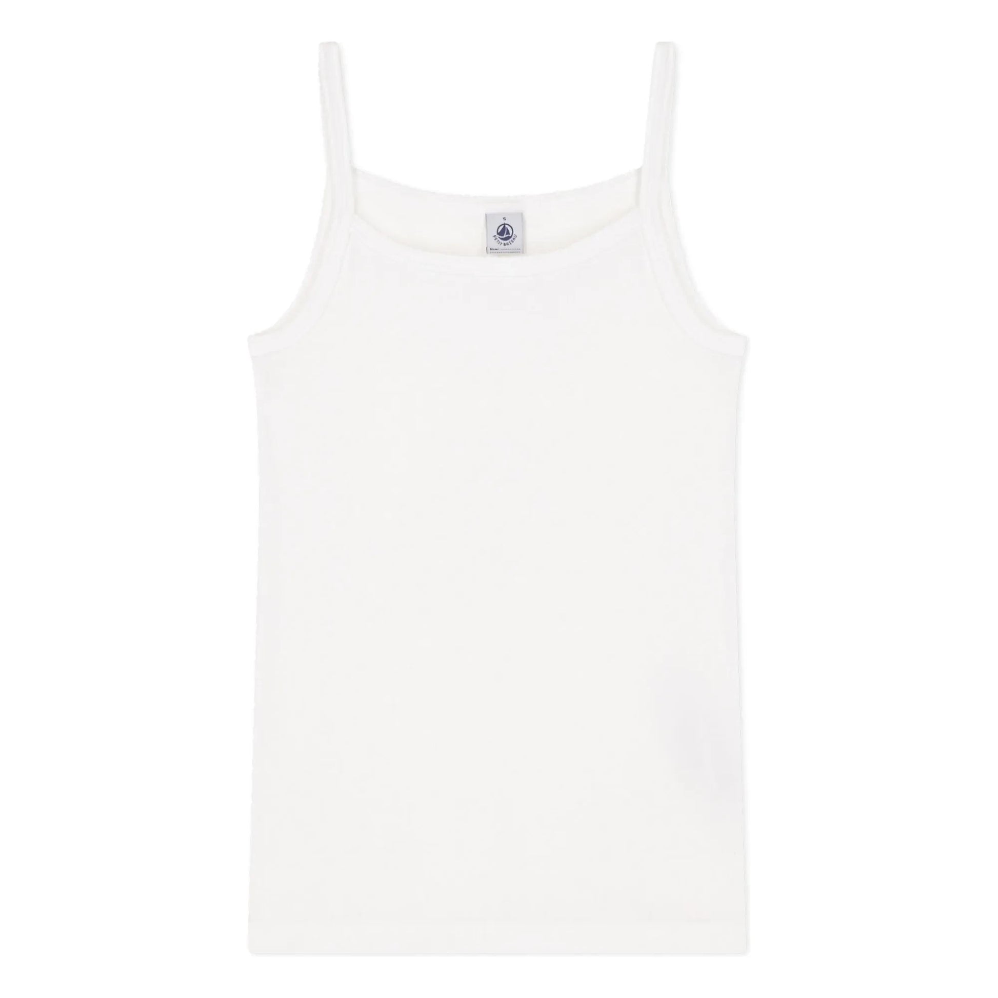 Petit Bateau - Cocotte organic cotton tank top | White