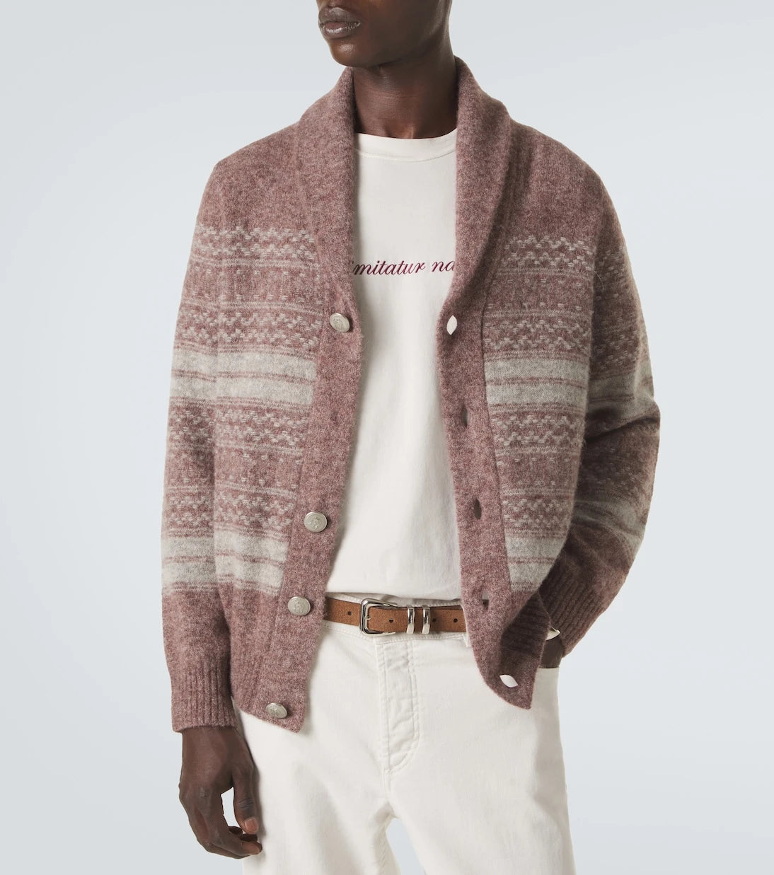 Brunello Cucinelli - Alpaca, cashmere, and wool-blend cardigan