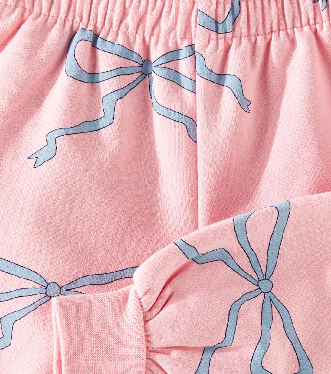 Tinycottons - Baby Bow cotton sweatpants