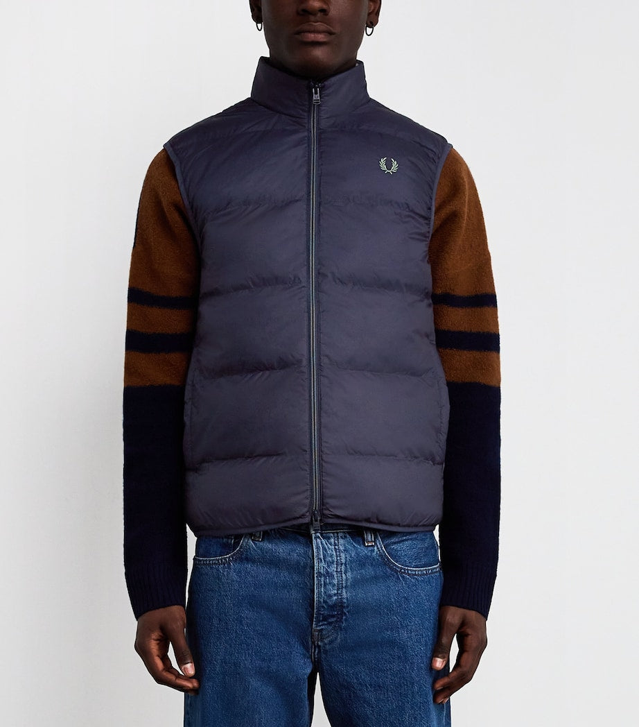 Navy Padded GIlet