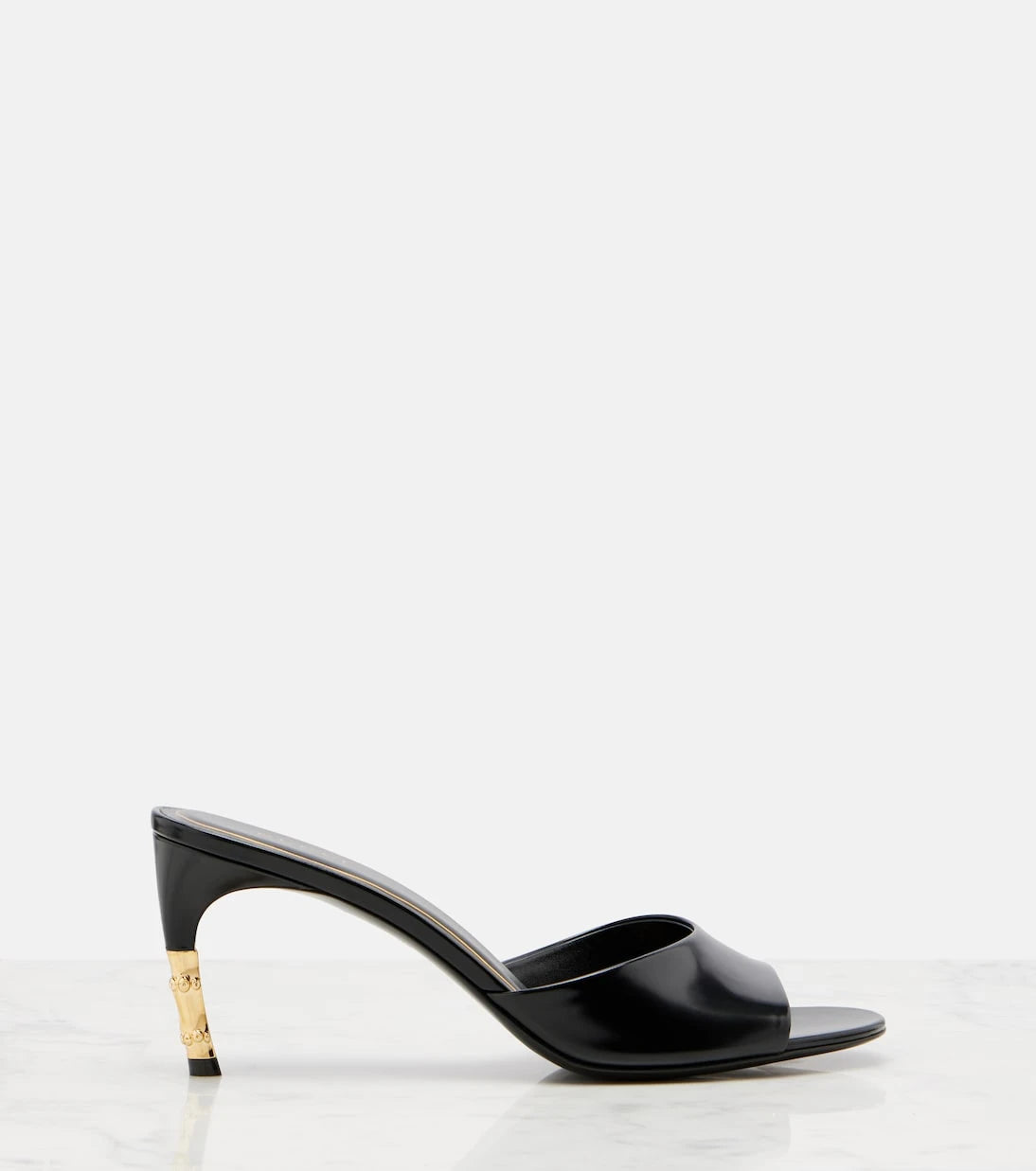 Gucci - Castello leather mules