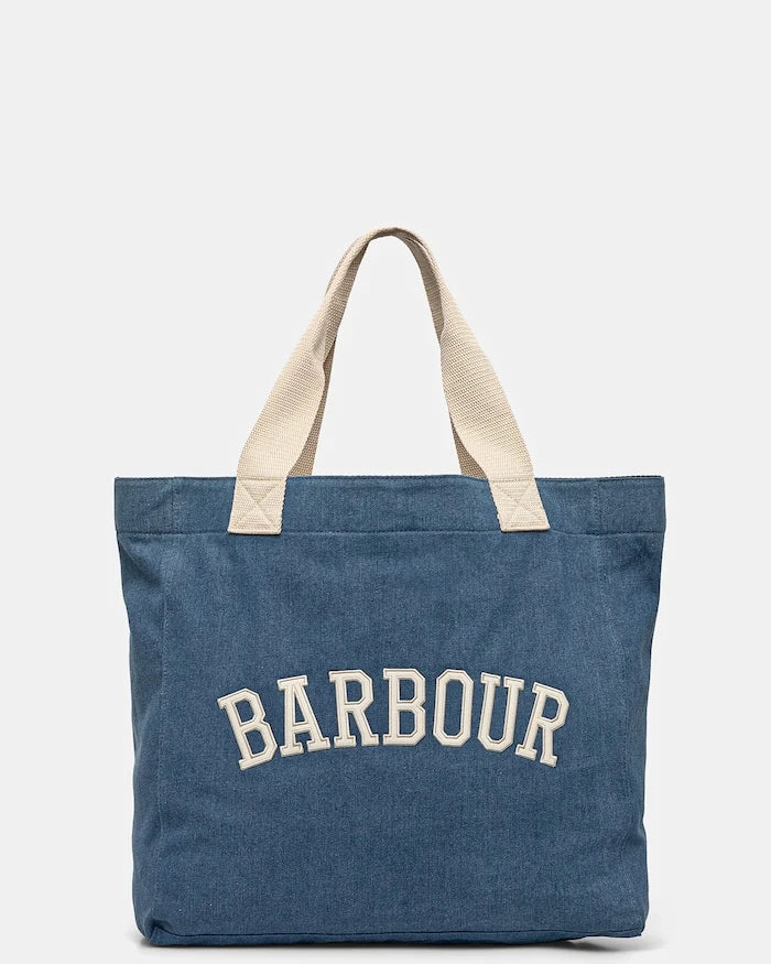 Дънкова чанта Barbour Emily