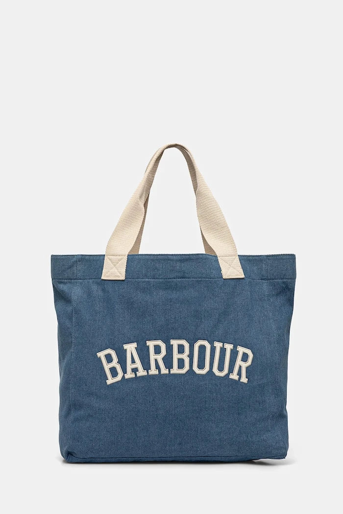 Дънкова чанта Barbour Emily