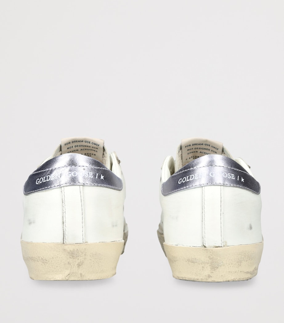 White Leather Super-Star Sneakers