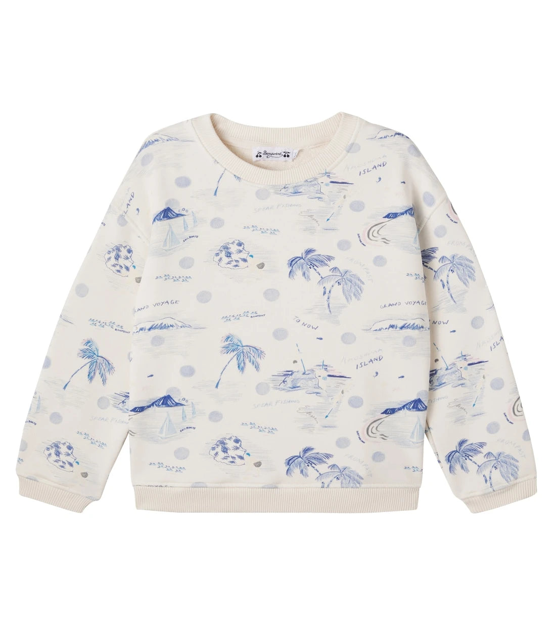 Bonpoint - Tonino printed cotton sweatshirt