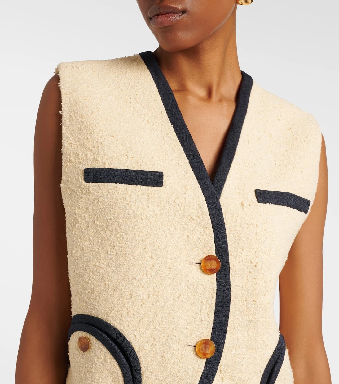 Blazé Milano - Gliss cotton-blend vest