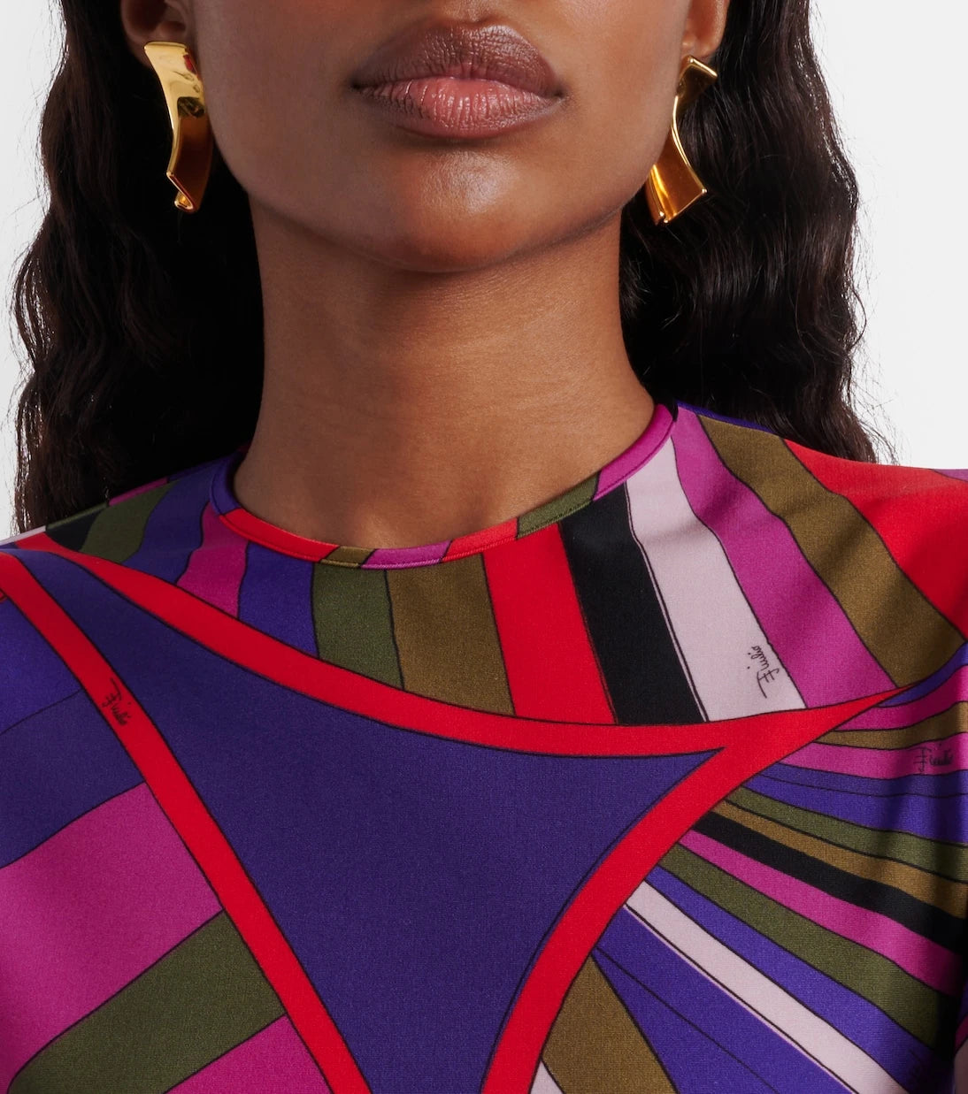 Pucci - Printed jersey minidress