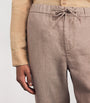 Linen-Cotton Oscar Trousers