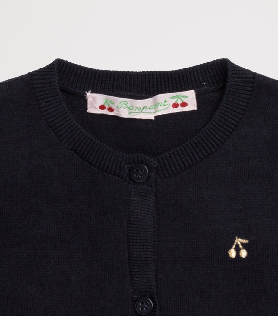 Cotton Logo Cardigan (3-12 Months)