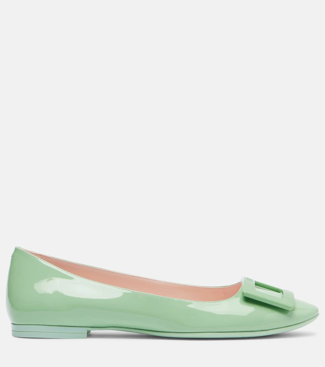 Roger Vivier - Gommettine patent leather ballet flats