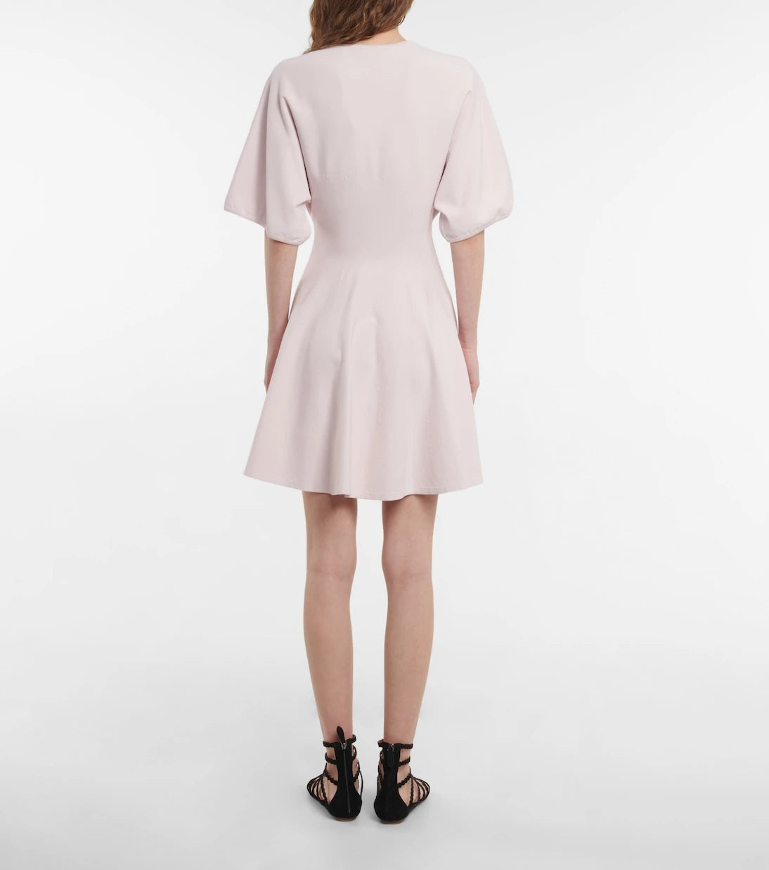 Alaïa - Pleated minidress