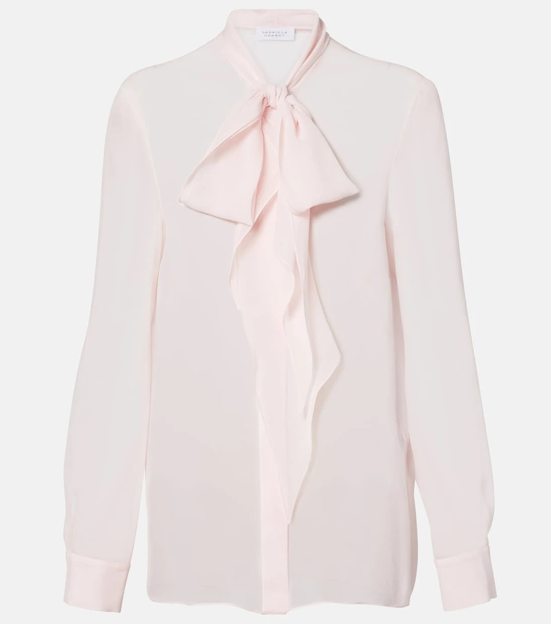 Gabriela Hearst - Shildon tie-neck silk blouse