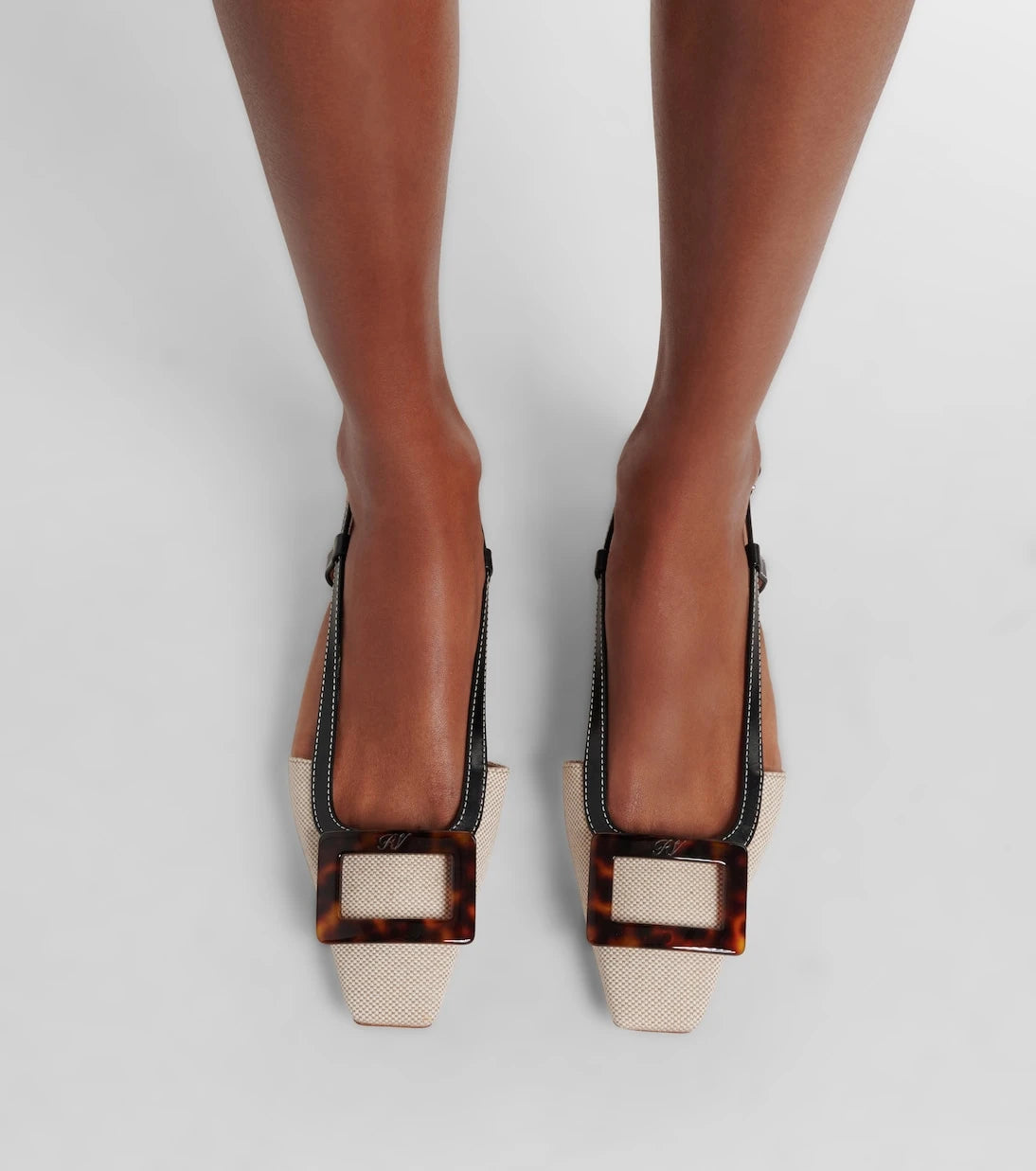 Roger Vivier - Belle Vivier 25 slingback pumps
