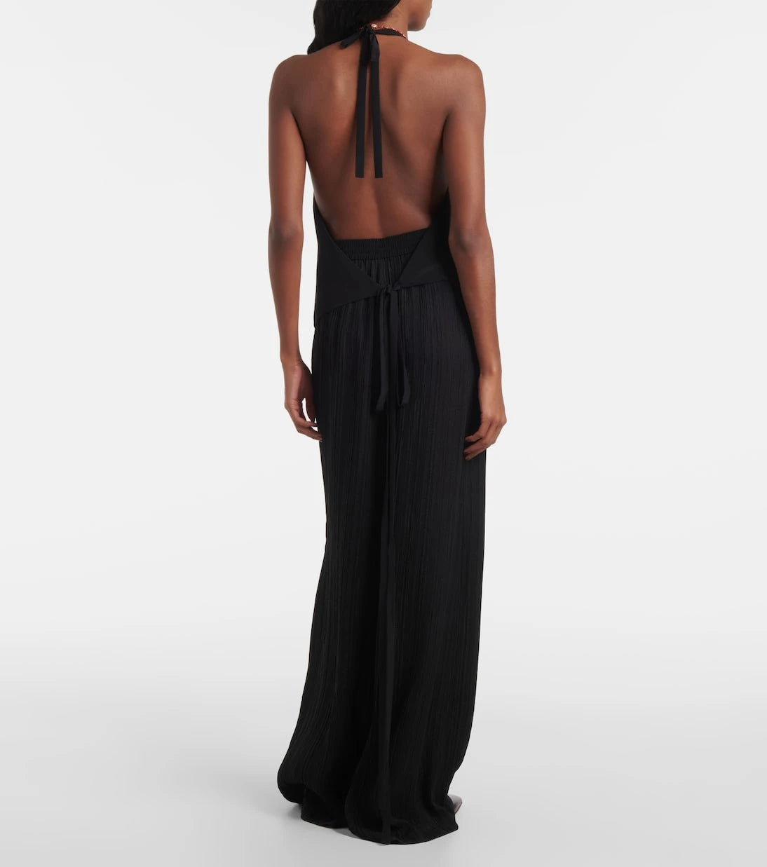 Joseph - Suez pleated halterneck vest