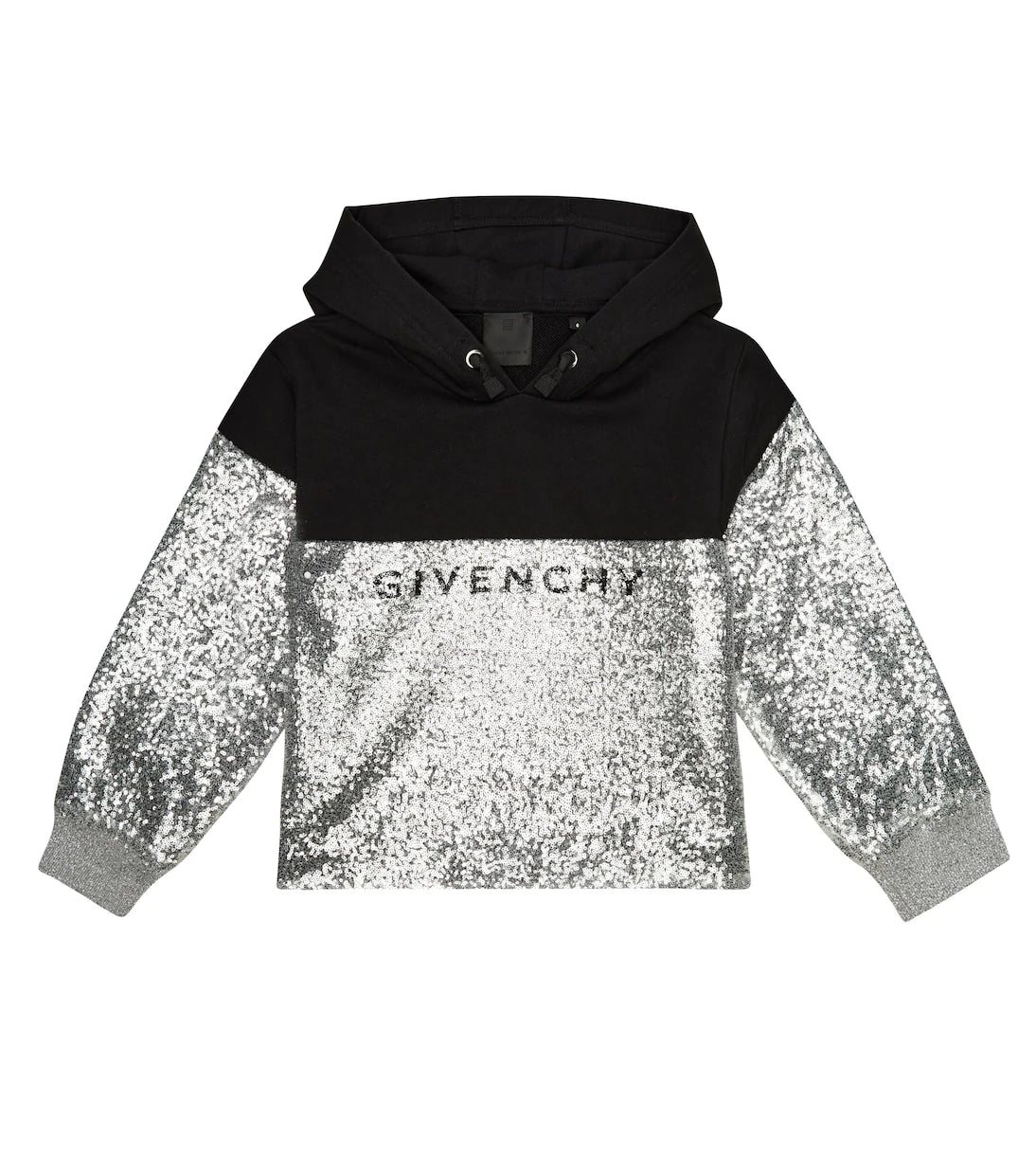 Givenchy Kids - Sequined logo cotton-blend hoodie