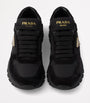 Prada Black Re-Nylon and Suede Prax 2.0 Low-Top Sneakers