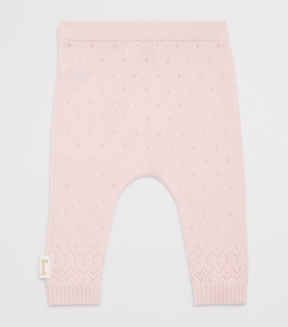 Cashmere Cable-Knit Trousers (0-18 Months)
