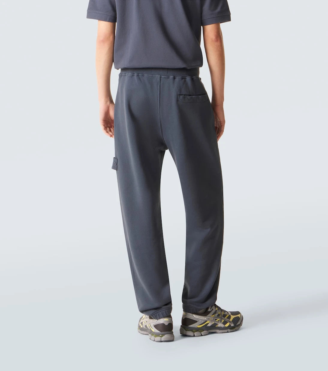 Stone Island - بنطلون رياضي قطني