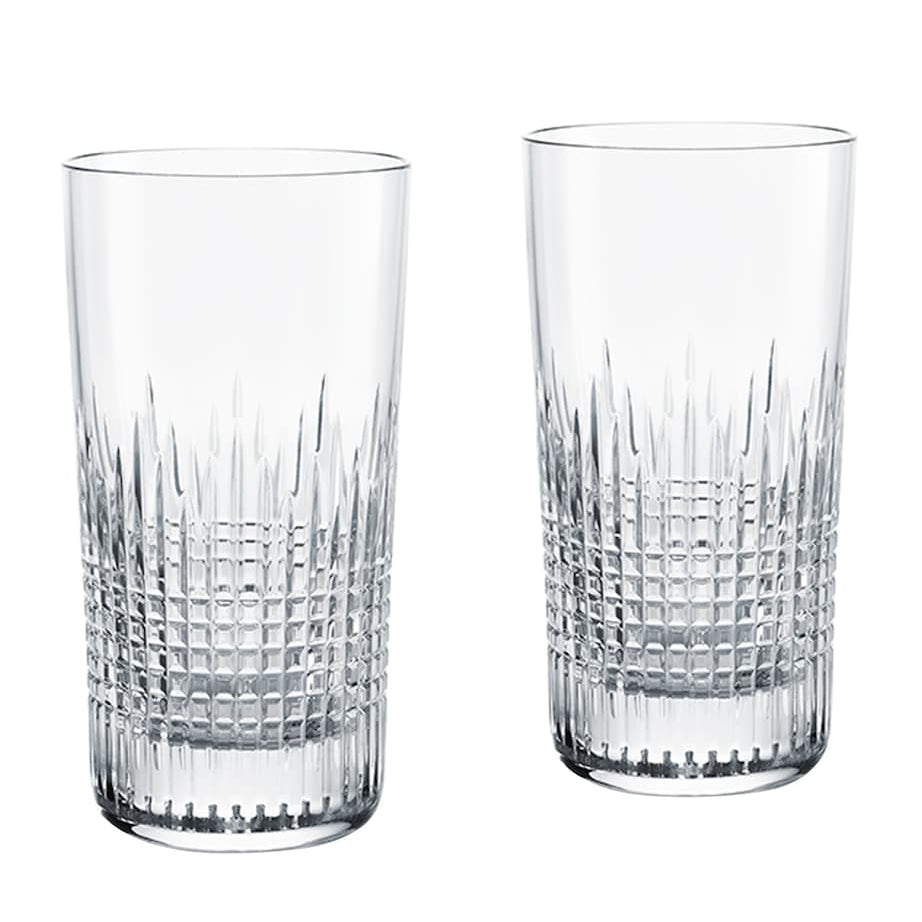 Set of 2 Nancy Highball Glasses (340ml)