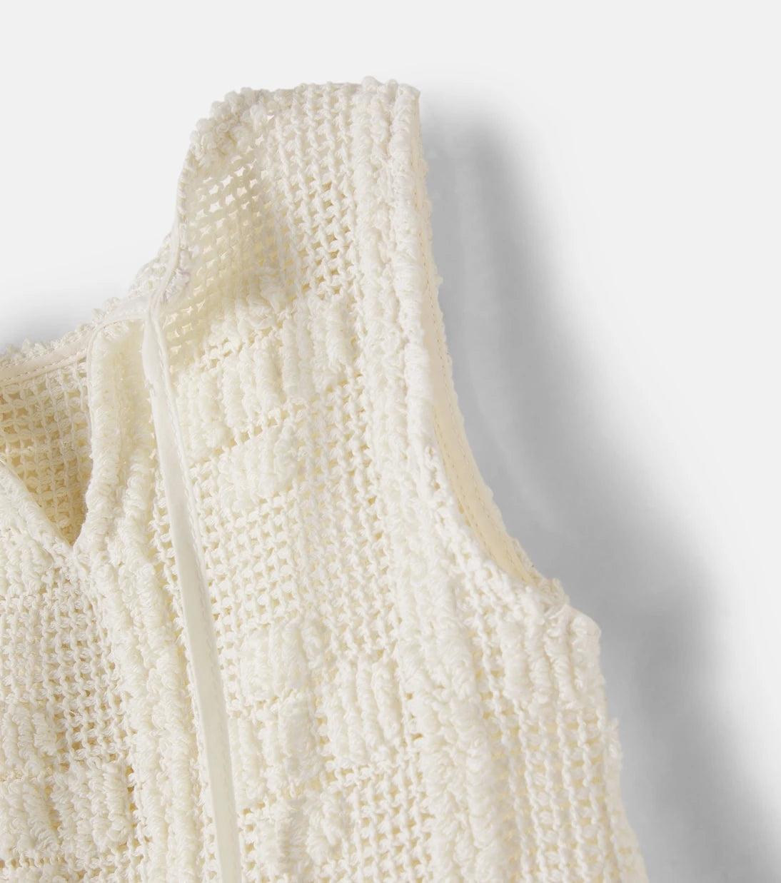 Bebe Organic - Inez crochet cotton-blend top and pants set