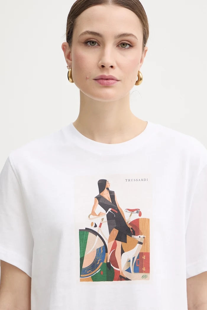 Trussardi Pamuklu Tişört