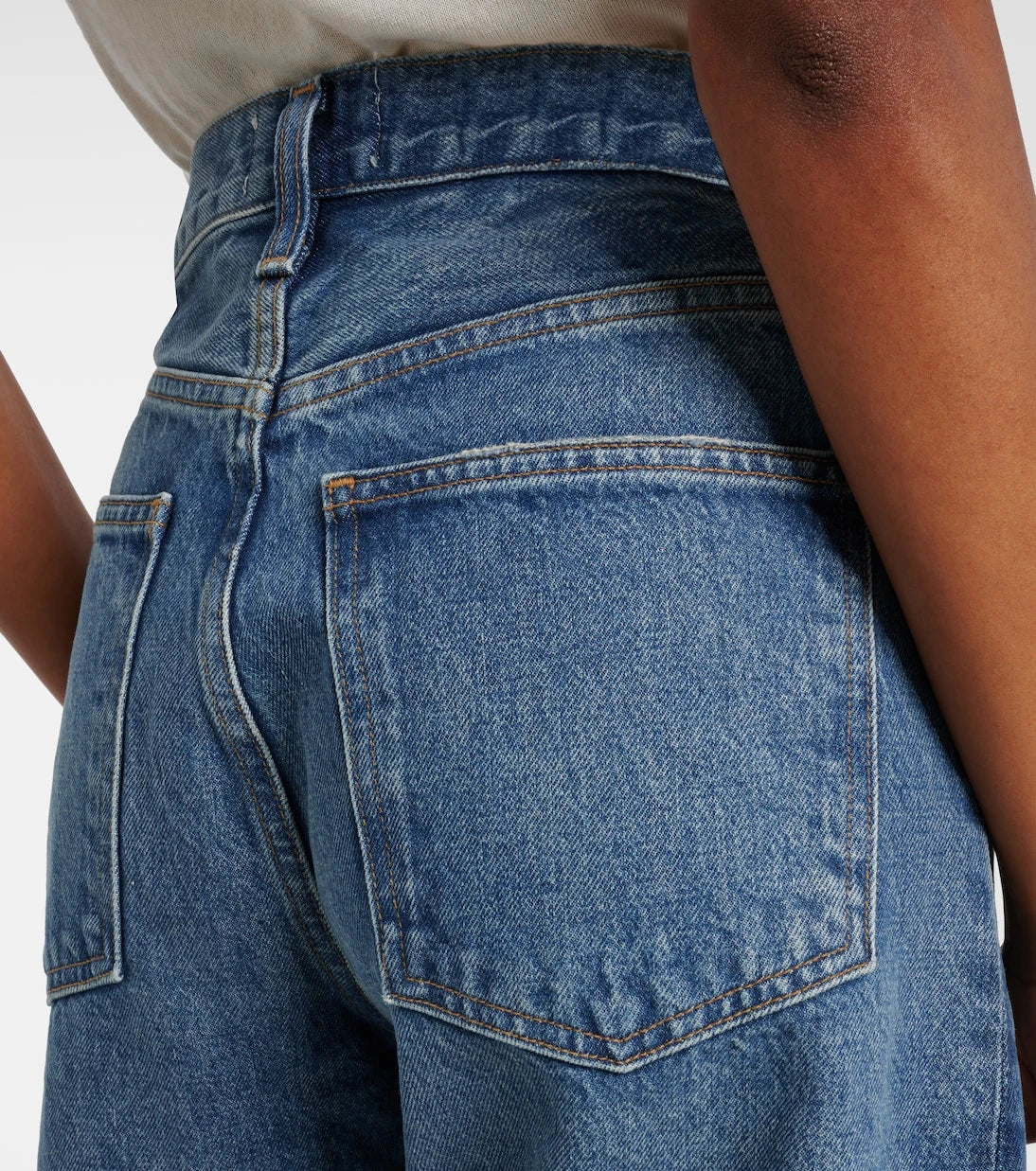 Agolde - Luna high-rise barrel-leg jeans