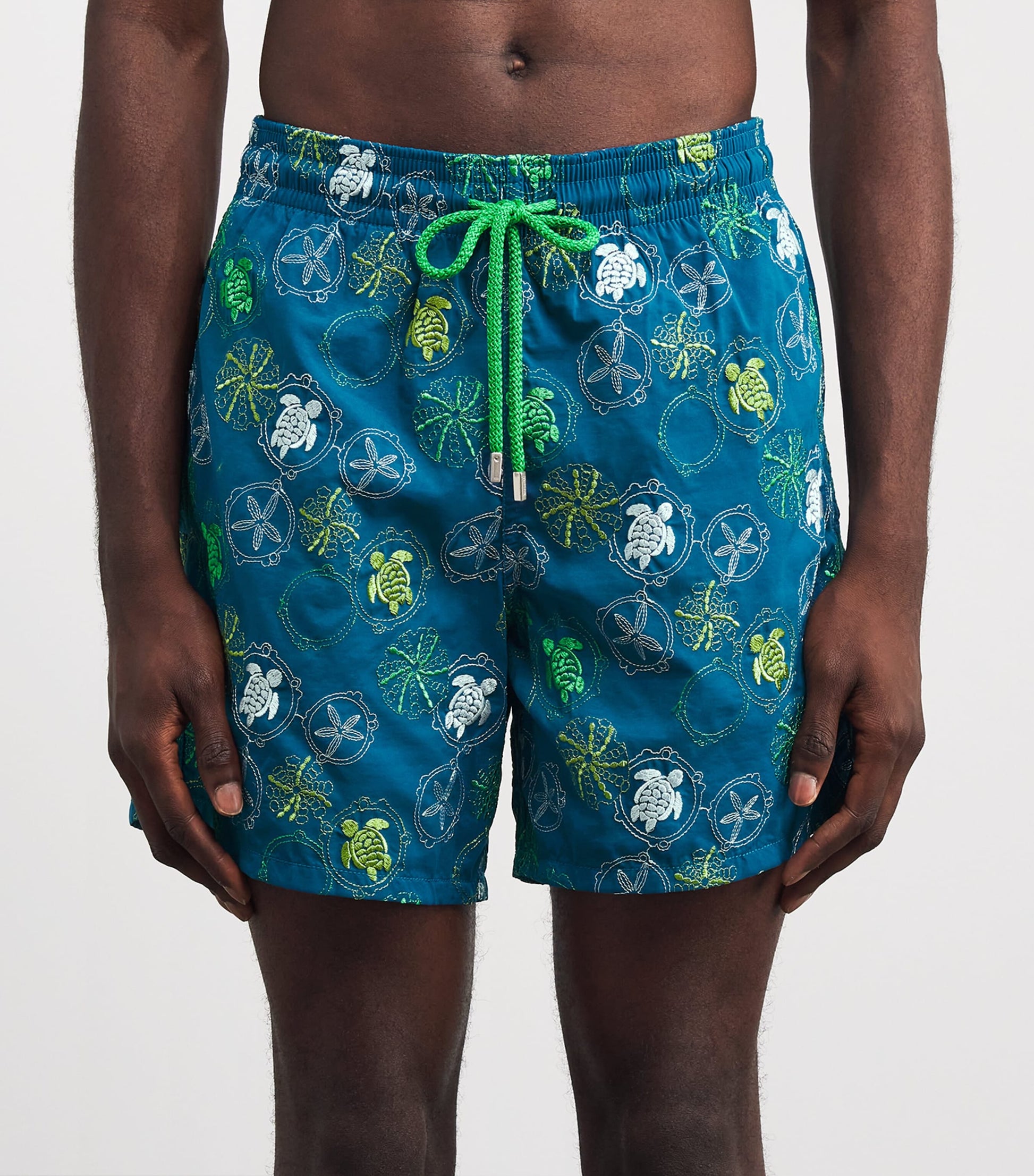 Embroidered Mistral Swim Shorts