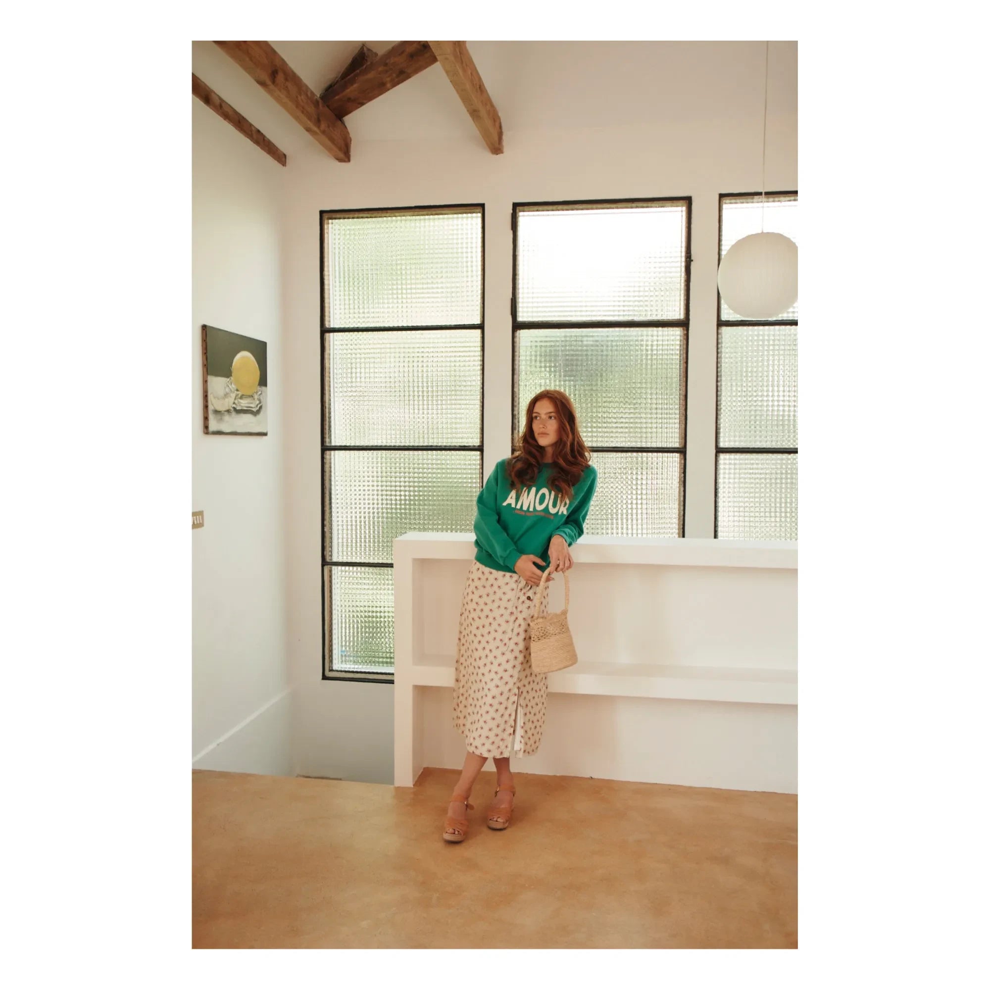 Emile et Ida - Skirt Zelie - Women's collection | Ecru
