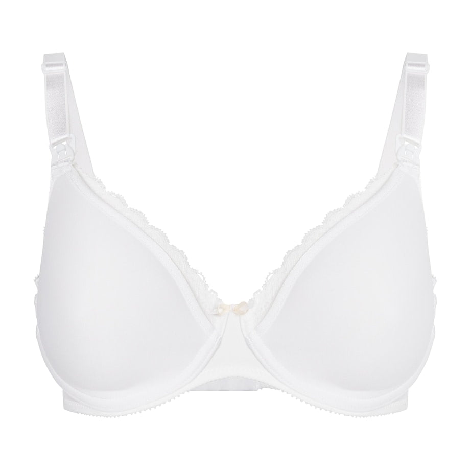 Chantelle White Maternity Nursing Spacer Bra