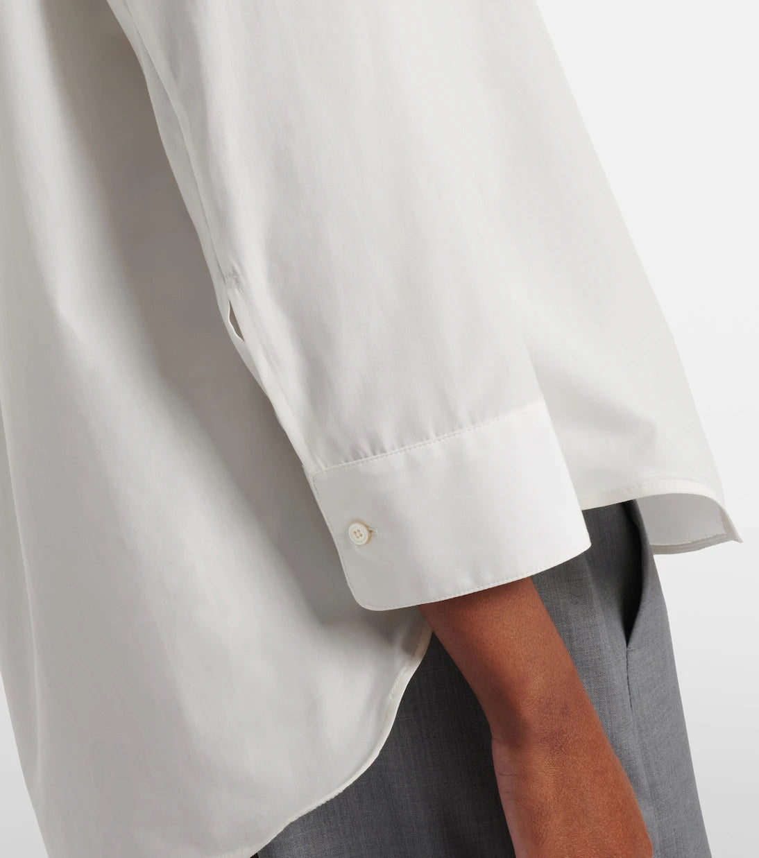 'S Max Mara - Chicca cotton poplin shirt