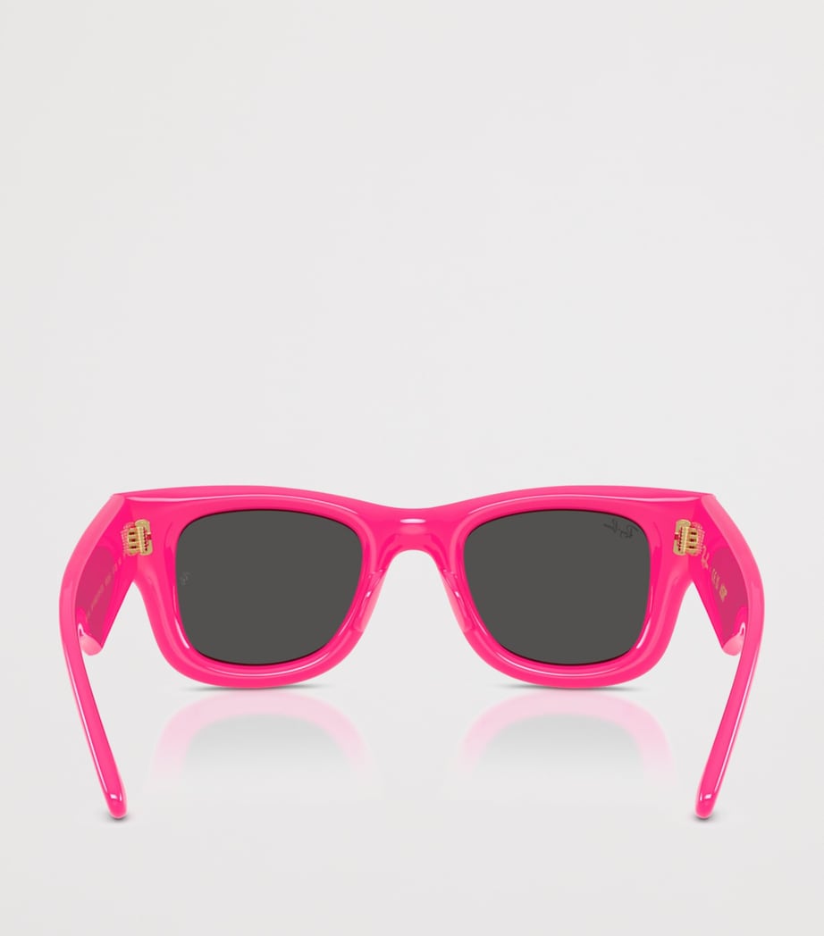 Ray-Ban Pink x A$AP Rocky Wayfarer Puffer Sunglasses