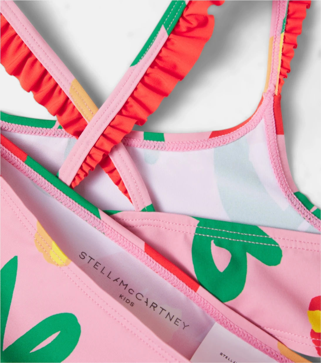 Stella McCartney Kids - Tulips floral jersey bikini