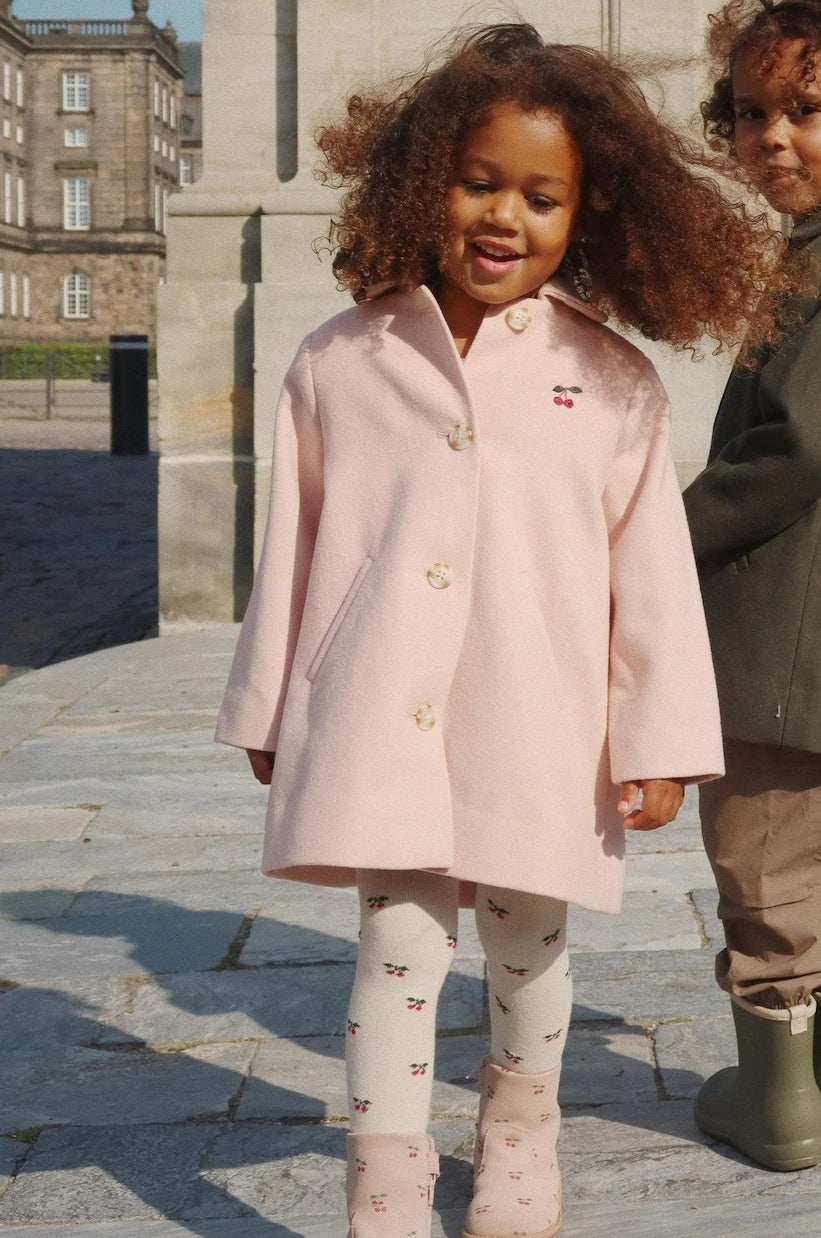 Konges Sløjd - Novella embroidered wool-blend coat