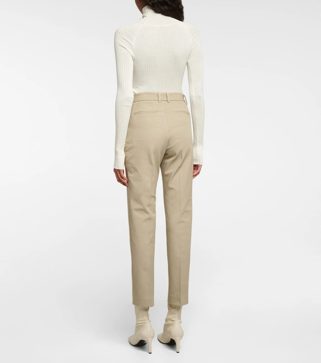 Joseph - Coleman high-rise slim gabardine pants