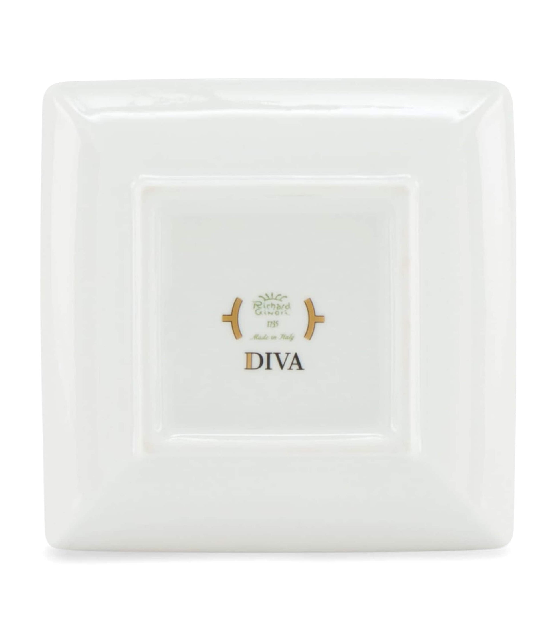 GINORI 1735 Porcelain Colonna Diva Square Change Tray (13.5cm)