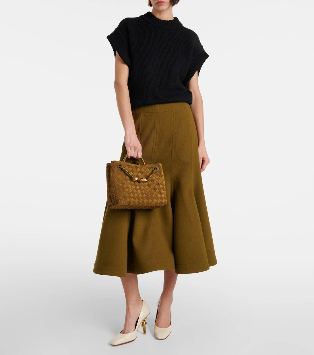 Bottega Veneta - Ribbed-knit wool top