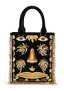 Mini Velvet Face Top-Handle Bag