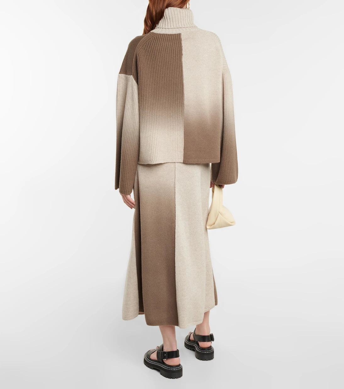 Joseph - Ombré wool-blend turtleneck sweater