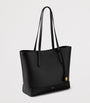 Mulberry Black Leather East West Tote Bag