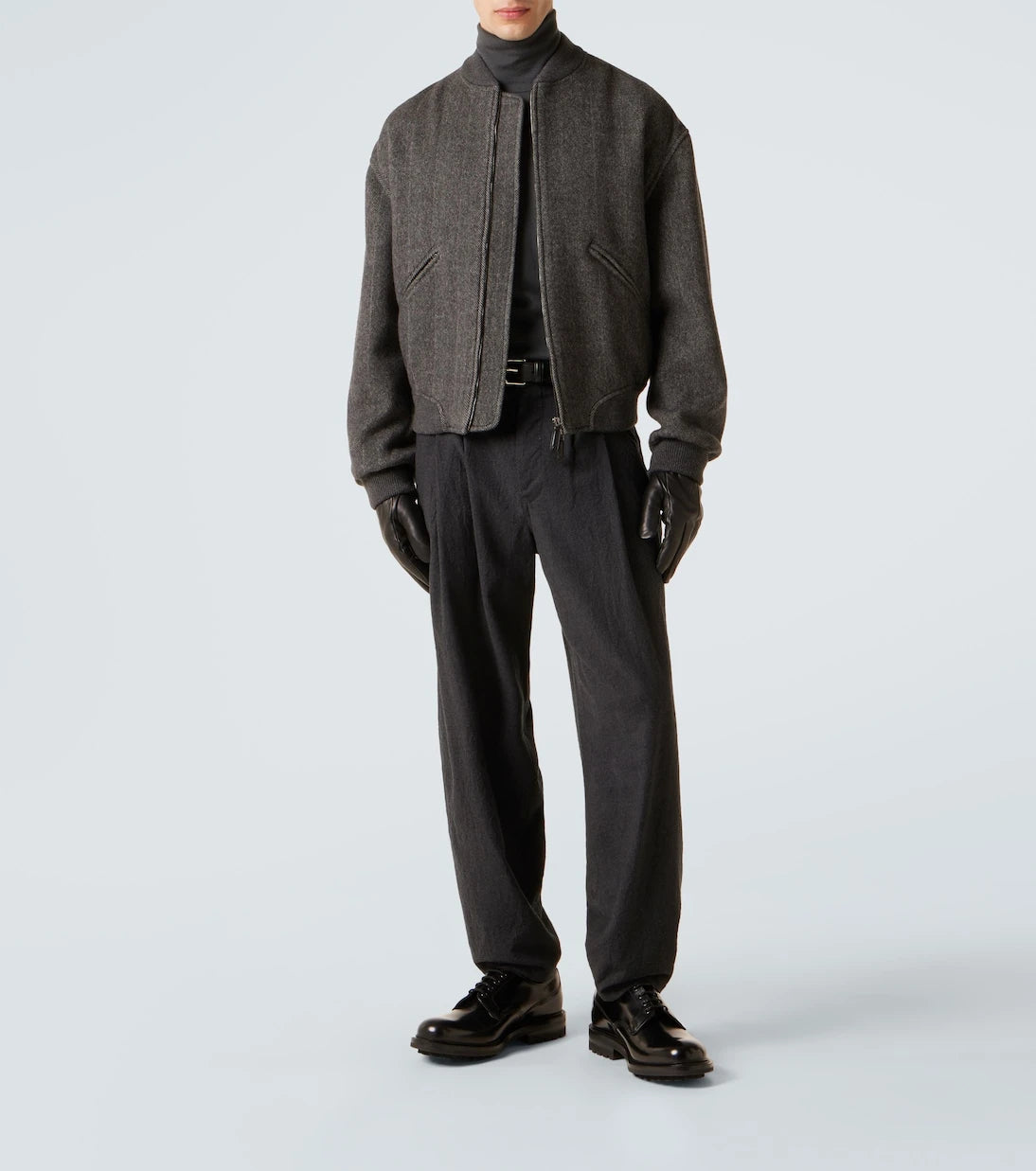 Giorgio Armani - Cashmere bomber jacket