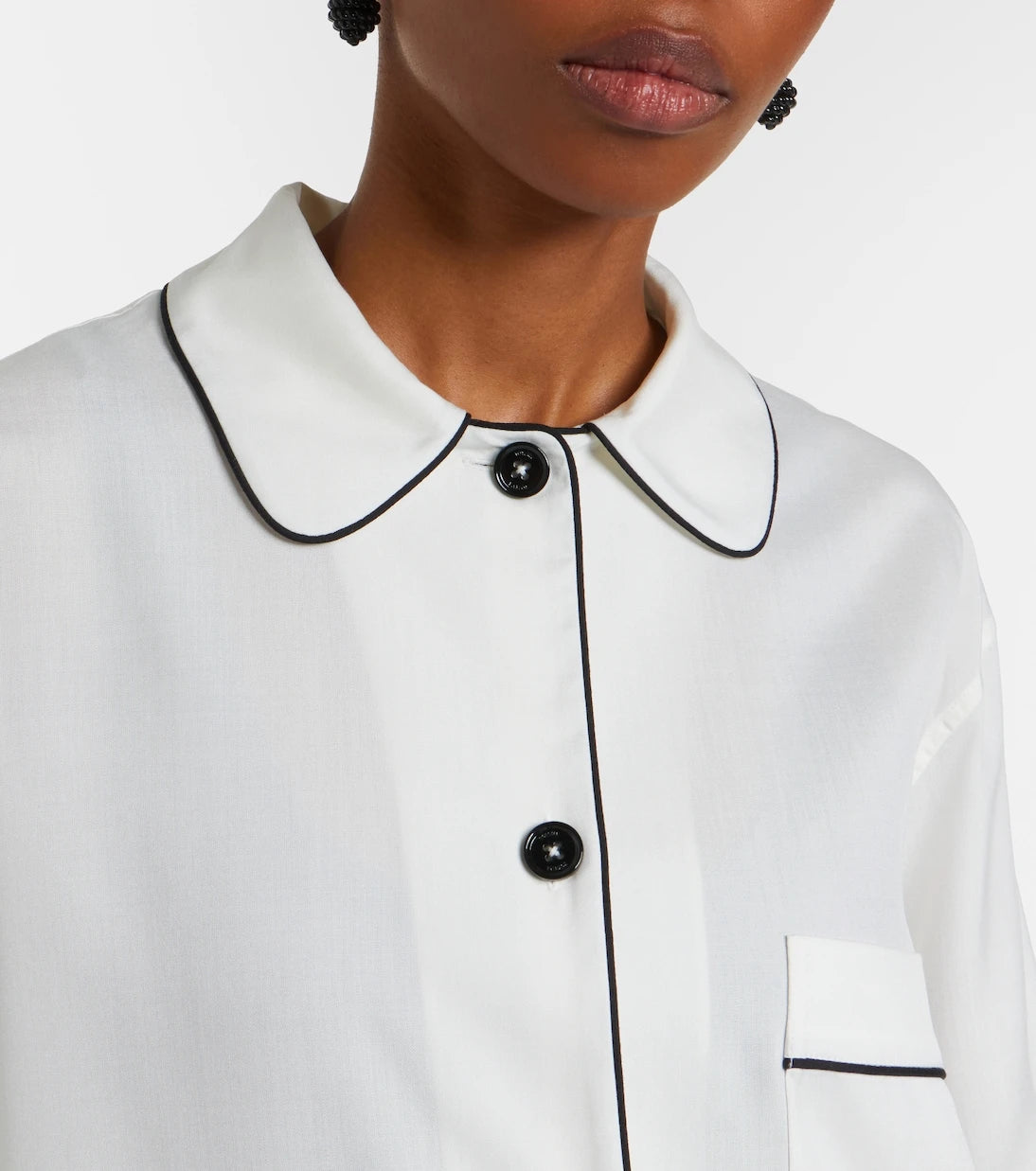 Toteme - Oversized silk shirt