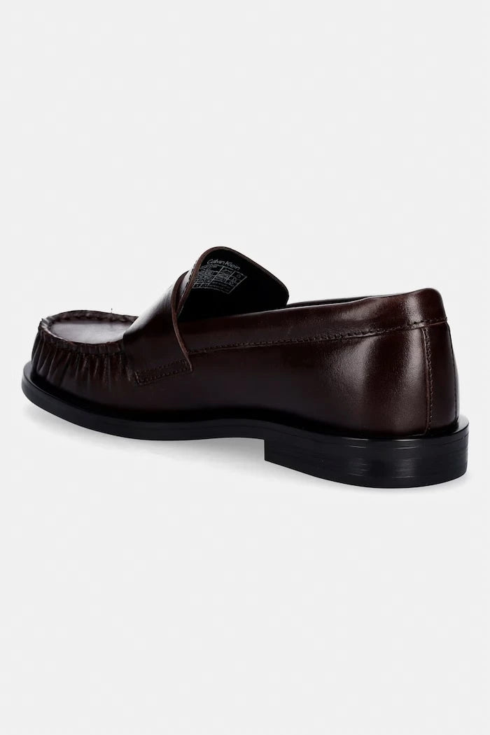 Calvin Klein Kadın Deri Mokasen ROUND LOAFER LTH HDW