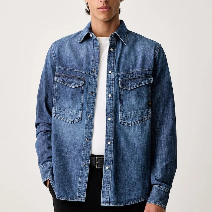 Dakota regular denim kadın gömlek