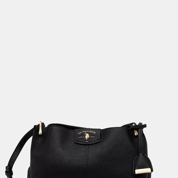U.S. Polo Assn. ROYAL STEWART suni deri kadın crossbody çanta