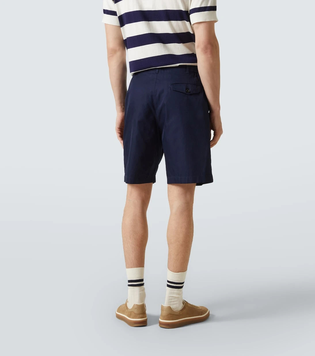 Dunhill - Cotton gabardine shorts