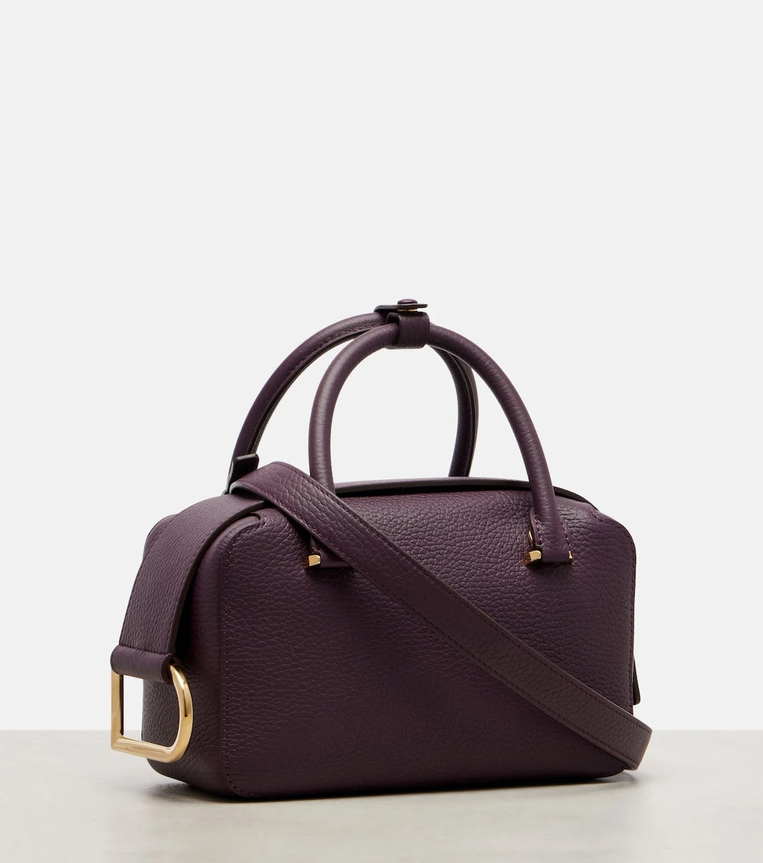 Delvaux - حقيبة يد توتس صغيرة Cool Box من الجلد