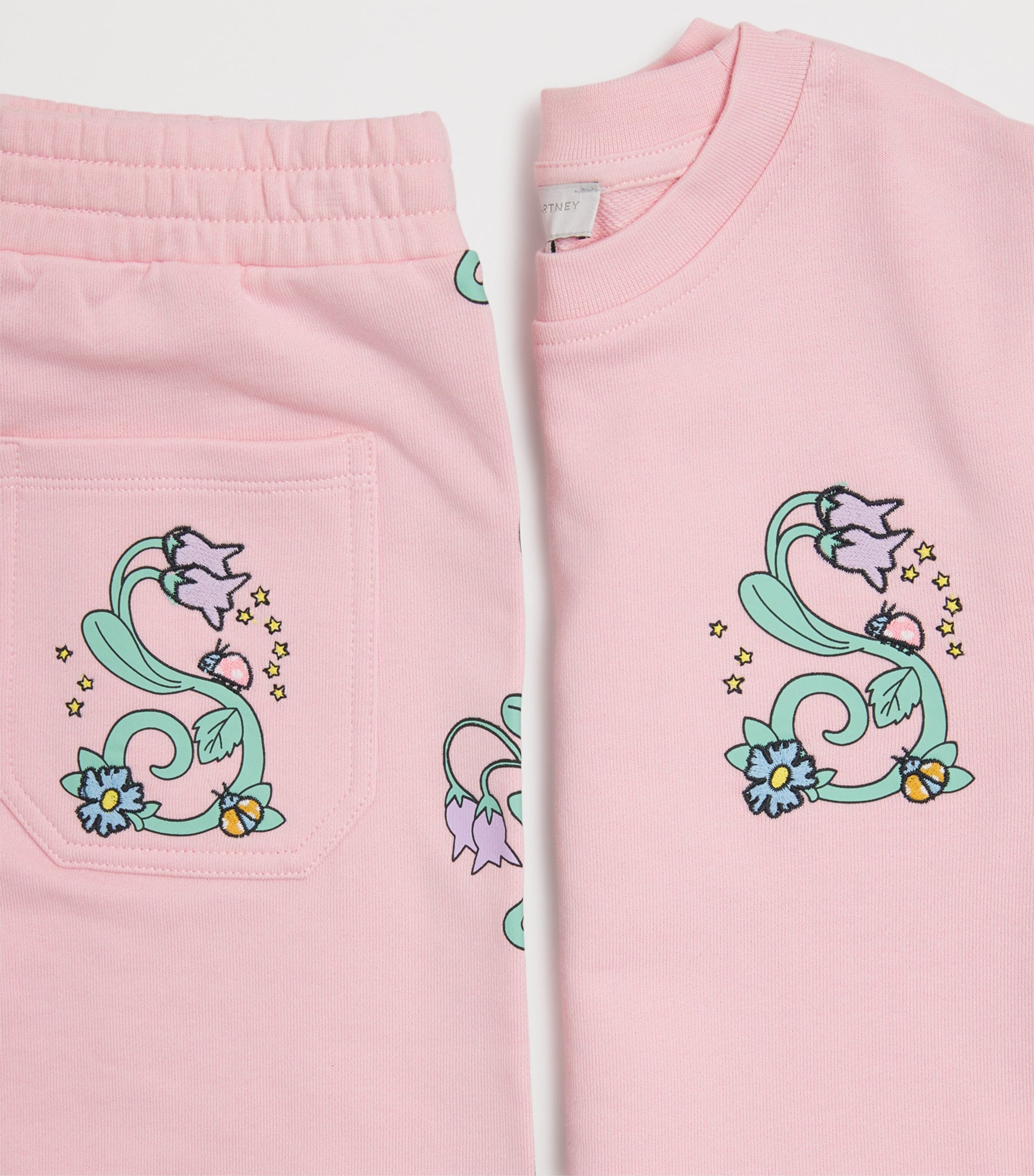 Stella McCartney Kids Organic Cotton Floral Tracksuit (2-14 Years)