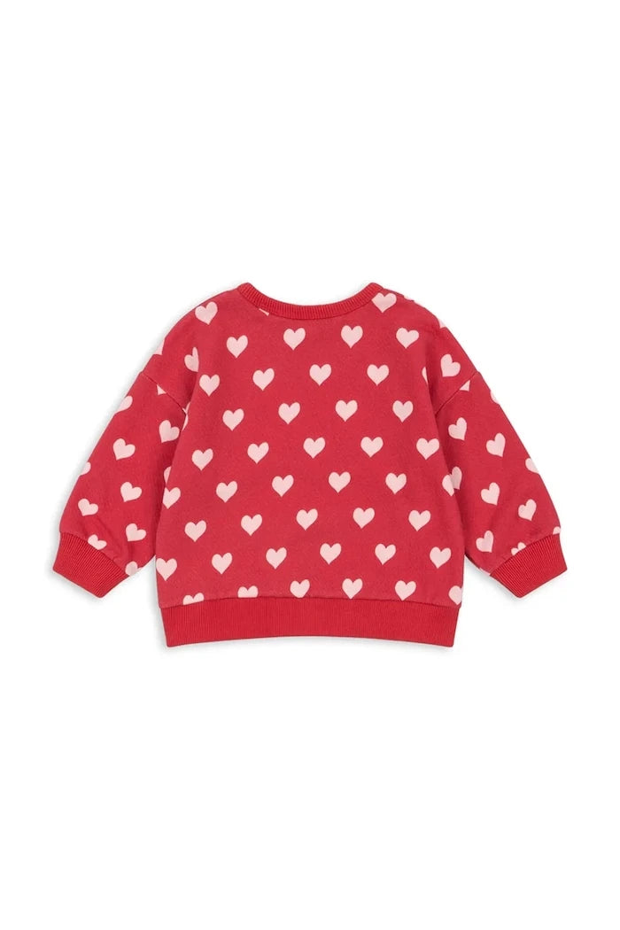 Детски памучен суичър Konges Sløjd LOUPY LOU SWEAT SHIRT OCS