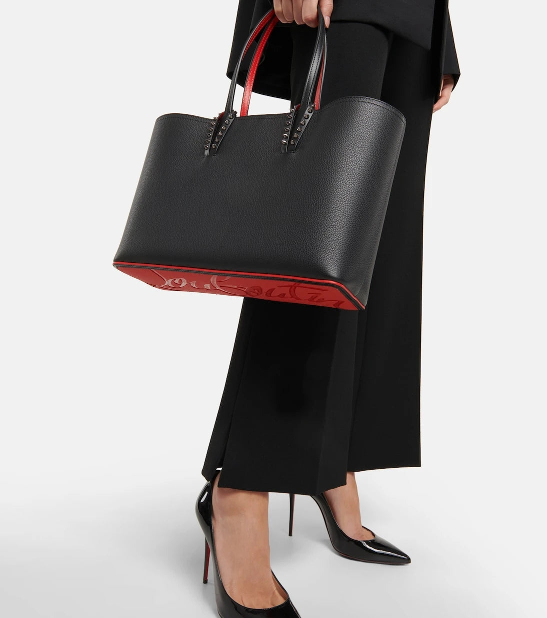 Christian Louboutin - Cabata Small leather tote